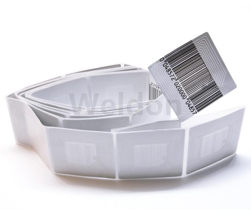  50*50mm 8.2MHz RF Label Anti Theft Sticker Antirrobo Commodity Sensor Retail Security Soft Sticker - Image 2